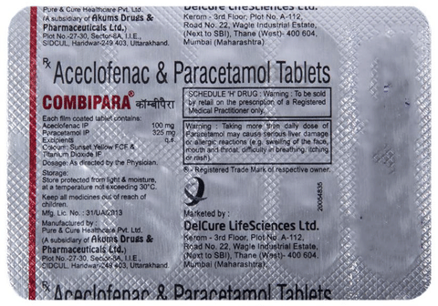 Combipara Tablet image