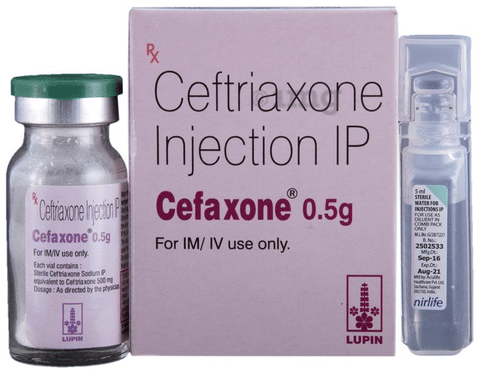Cefaxone 0.5gm Injection image