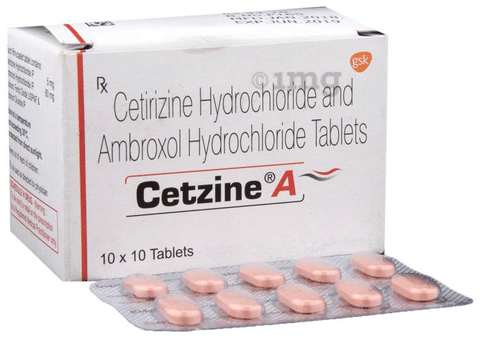 Cetzine A  Tablet image