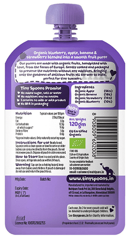 Tiny spoons sales organic baby food