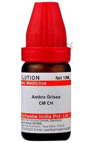 Dr Willmar Schwabe Germany Ambra Grisea Dilution 200 Homeopathic