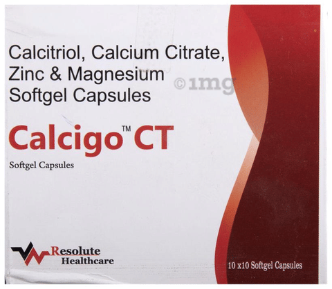 Calcigo CT Softgel Capsules image