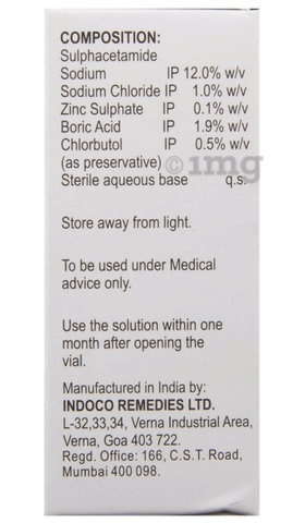 Zincoren Eye/Ear Drops image