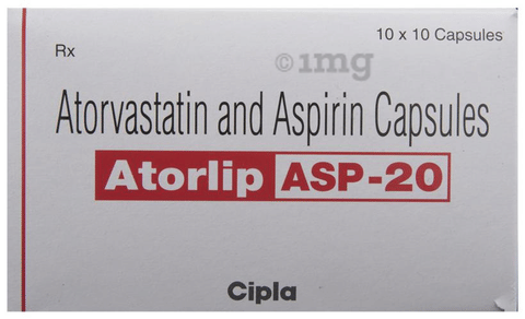 Atorlip-ASP 20 Capsule image Atorlip-ASP 20 Capsule image
