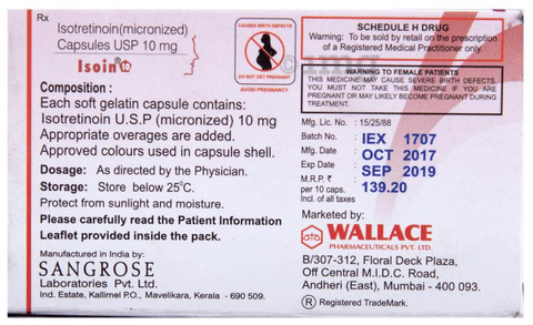 Isoin 10 Capsule image