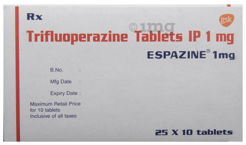 Espazine 1mg Tablet image