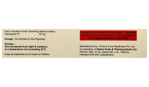 Olalyf 10 Tablet MD image