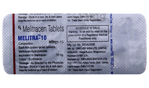 Melitra 10 Tablet image