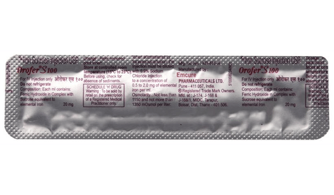 Orofer S 100 Injection image