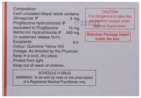 Triglimiprex 2 Tablet SR image Triglimiprex 2 Tablet SR image