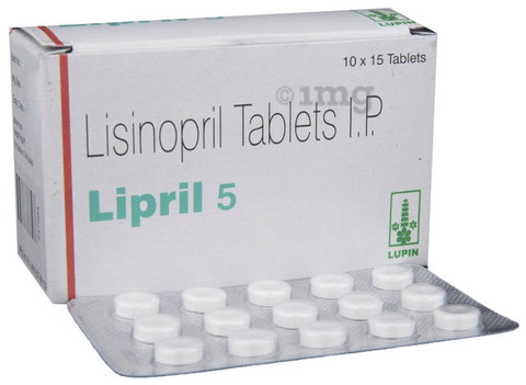 Lipril 5 Tablet image