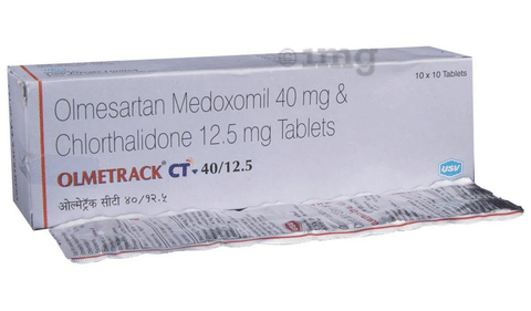 Olmetrack CT 40/12.5 Tablet image Olmetrack CT 40/12.5 Tablet image