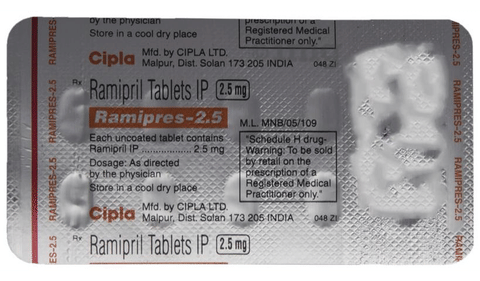Ramipres 2.5 Tablet image