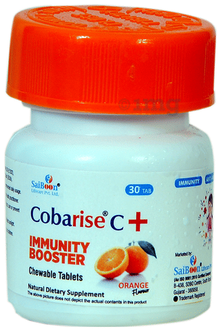 Cobarise C+ Chewable Tablet Orange image Cobarise C+ Chewable Tablet Orange image