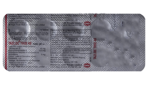 Tazloc Trio 40 Tablet image