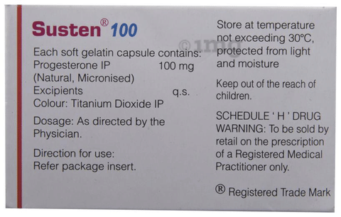 Susten 100 Soft Gelatin Capsule image