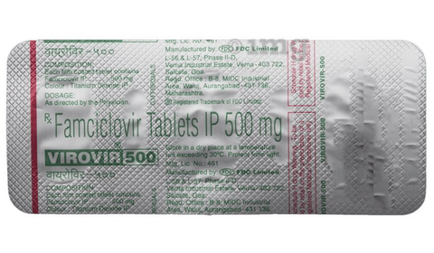 VIROvir 500 Tablet image