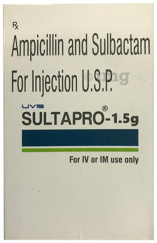 Sultapro 1.5gm Injection image Sultapro 1.5gm Injection image