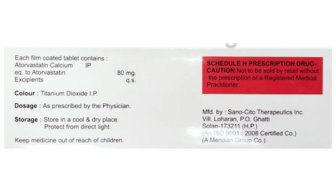 Remvas 80 Tablet image