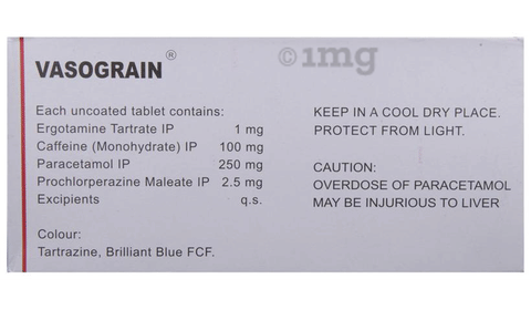 Vasograin Tablet image