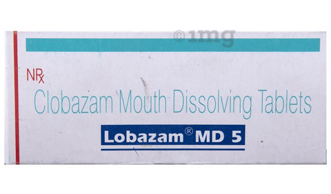 Lobazam MD 5 Tablet image