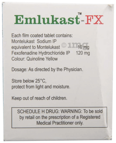Emlukast-FX Tablet image