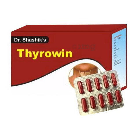 Dr Shashik's Thyrowin Capsule image Dr Shashik's Thyrowin Capsule image