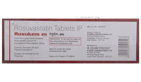 Rosukem 20 Tablet image
