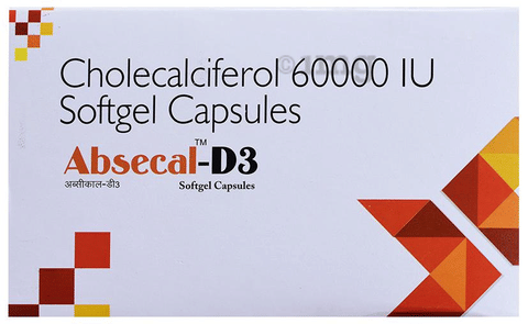 Absecal-D3 Softgel Capsule image Absecal-D3 Softgel Capsule image