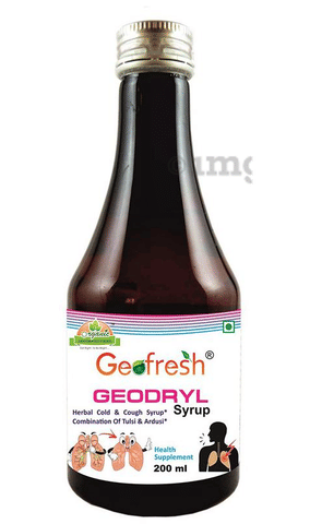 Geofresh Geodryl Syrup image Geofresh Geodryl Syrup image