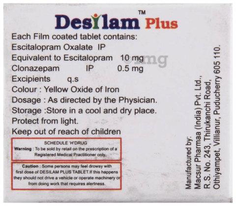 Desilam Plus Tablet image