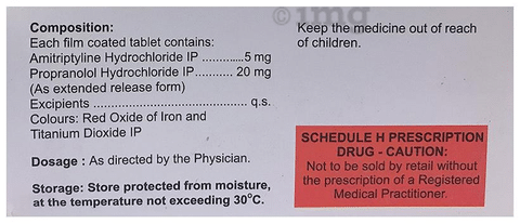 Amnurite Beta 5/20 ER Tablet
