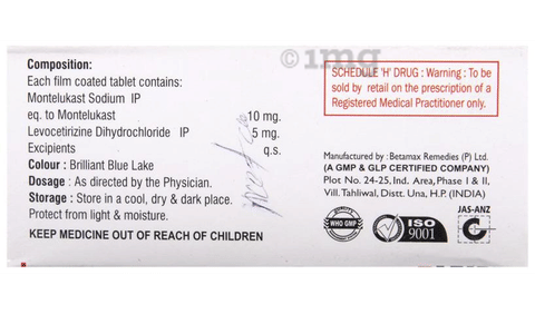 Levoleukast Tablet image