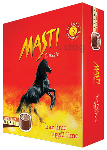 Masti Classic Condom Chocolate image