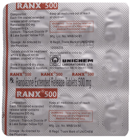 Ranx 500 Tablet ER image