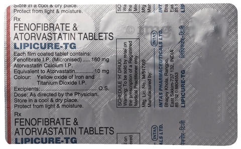 Lipicure-TG Tablet image