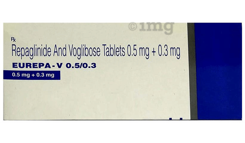 Eurepa-V 0.5/0.3 Tablet image Eurepa-V 0.5/0.3 Tablet image