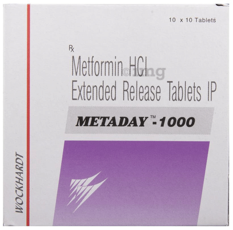 Metaday 1000 Tablet ER image