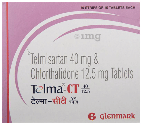 Telma-CT 40/12.5 Tablet image