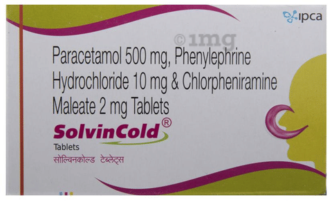 Solvin Cold Tablet image