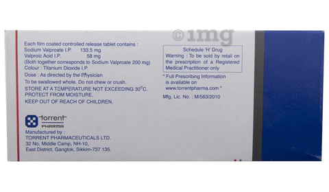 Torvate Chrono 200 Tablet CR image Torvate Chrono 200 Tablet CR image
