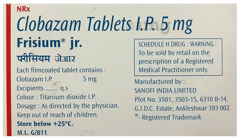 Frisium Jr 5 Tablet image