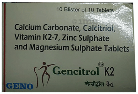 Gencitrol K2 Tablet image Gencitrol K2 Tablet image