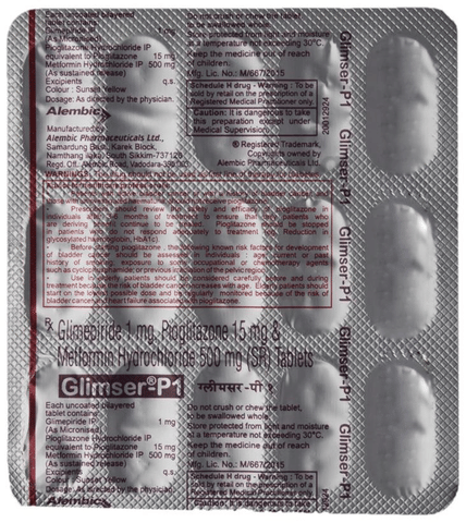 Glimser-P1 Tablet SR image Glimser-P1 Tablet SR image