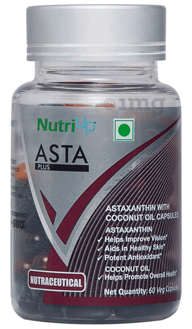 Nutriup Asta Plus 2mg Veg Capsules image