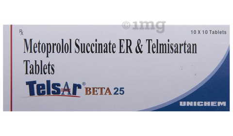 Telsar Beta 25 Tablet ER image