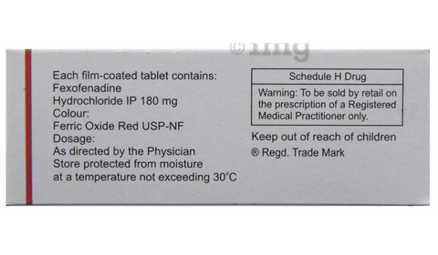 Fexova 180 Tablet image