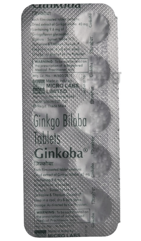 Ginkoba Tablet image
