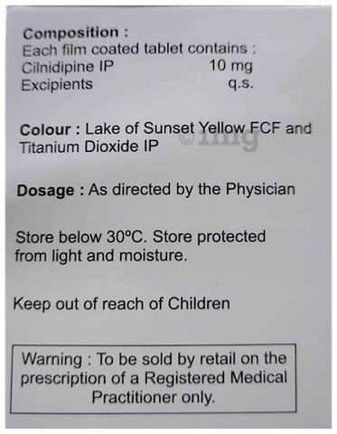 Cinod 10 Tablet image