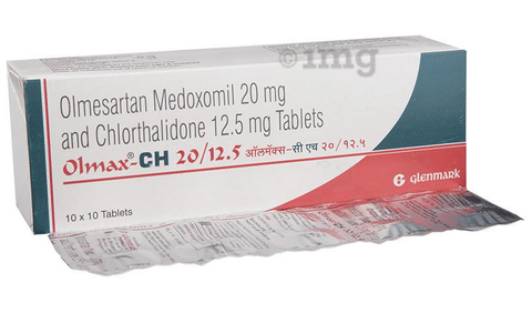 Olmax-CH 20/12.5 Tablet image Olmax-CH 20/12.5 Tablet image